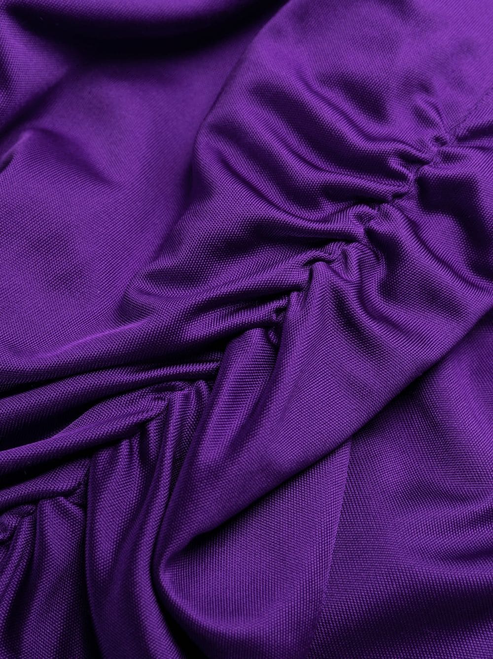 Vestido de Viscosa Violeta