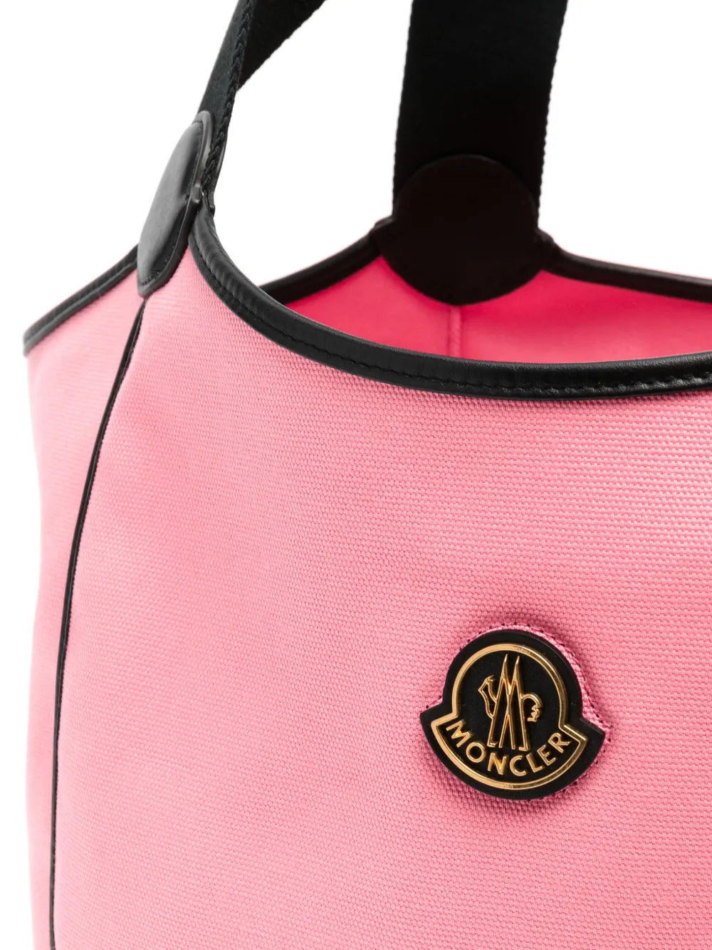 Moncler, rose tote bag, luxury handbag, women's accessories, Sac Nalani