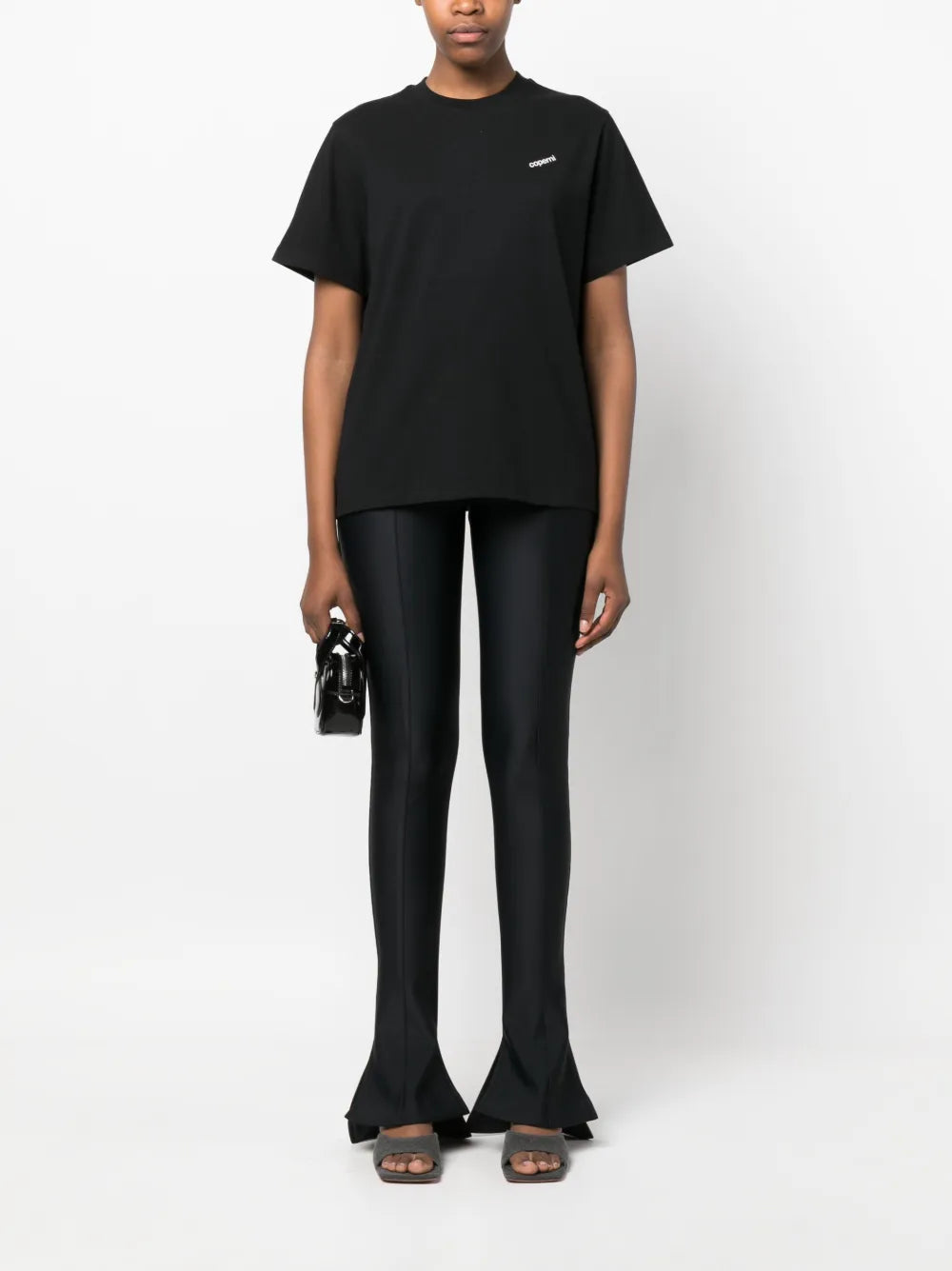 Coperni black logo tee