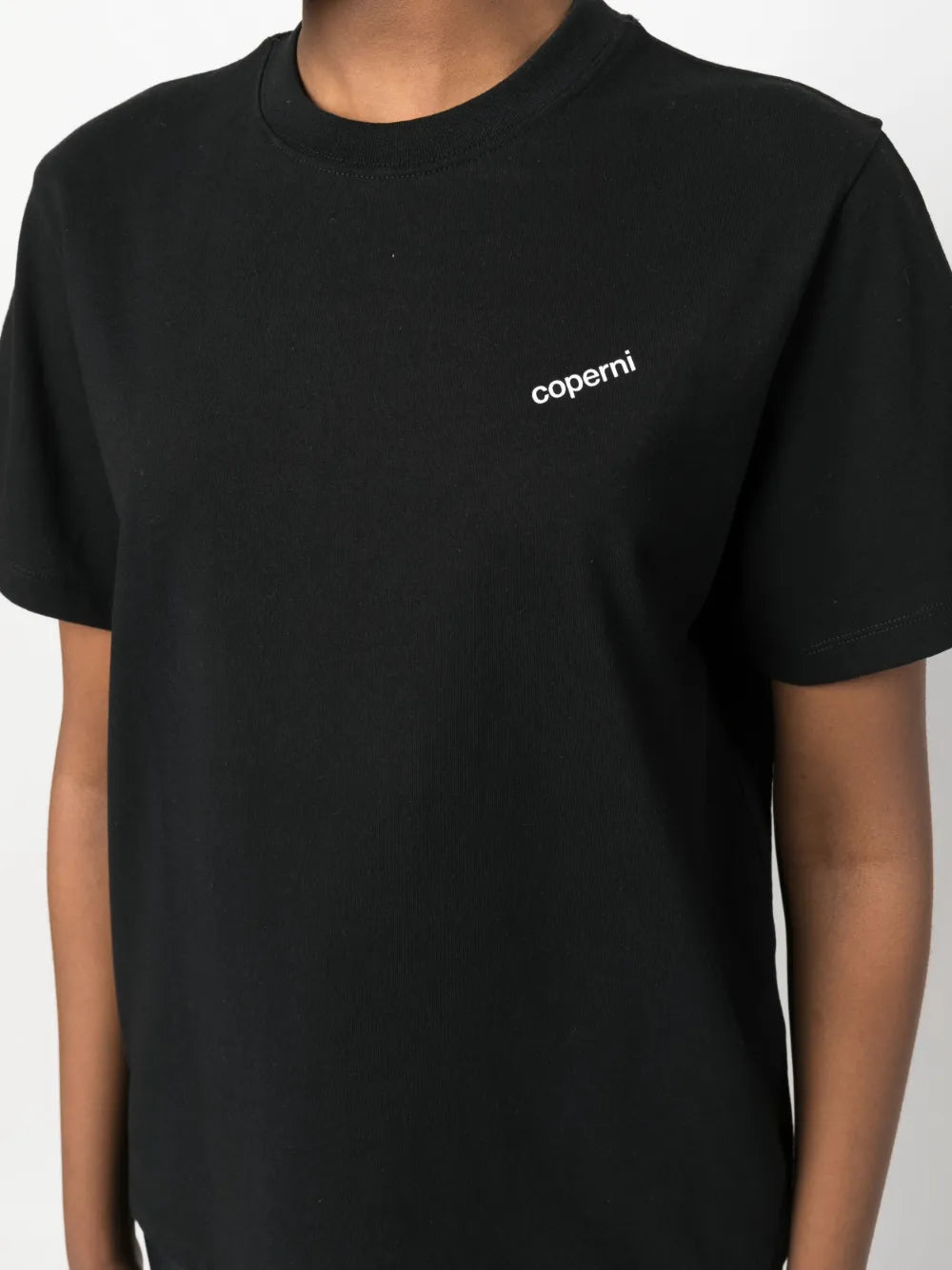 Coperni black logo tee