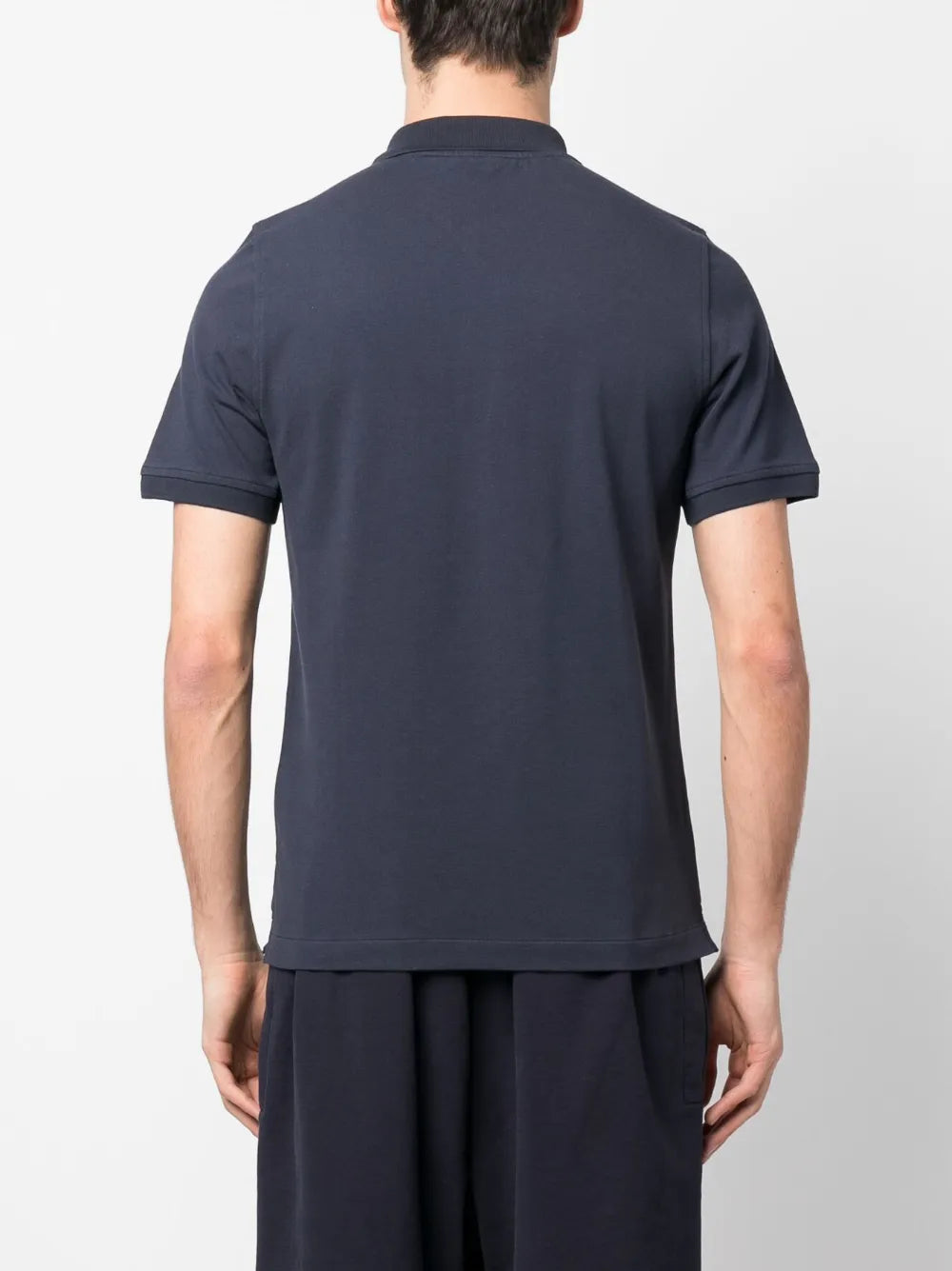 Image of Dark Blue Polo Shirt by K-Way for Men - Season Spring-Summer 2024 - Detail View 6