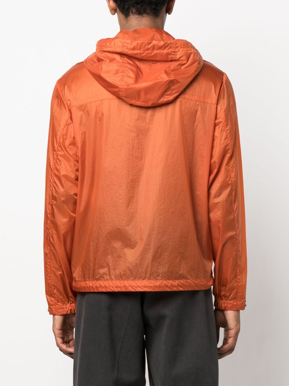 Moncler, Samakar jacket, luxury menswear, orange jacket, premium outerwear