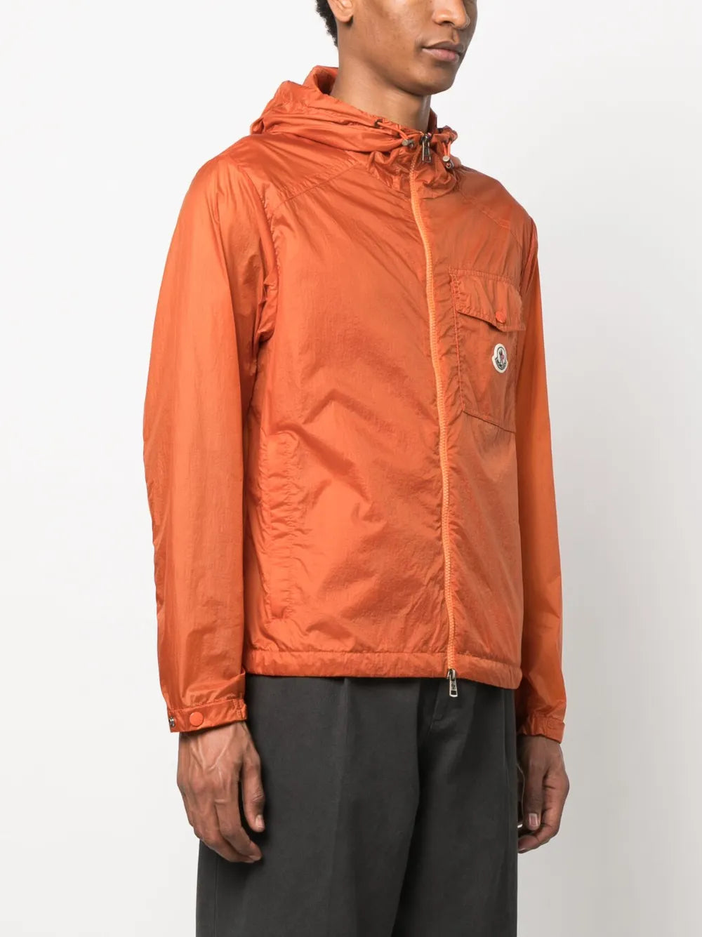 Samakar Orange Jacket - Moncler - Men | WE IN STYLE