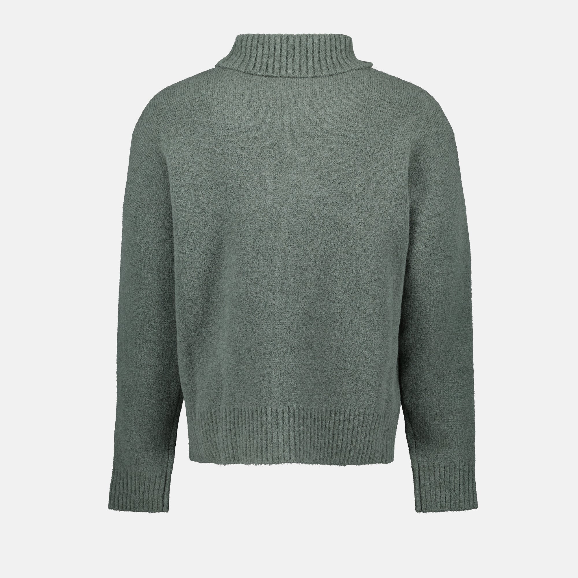 Oversized Turtleneck Green Sweater Ami PARIS Unisex WE IN STYLE