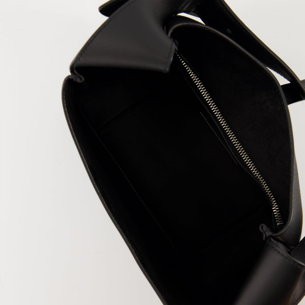 sac le 5 a 7 small noir et argente saint laurent women 15432023343484