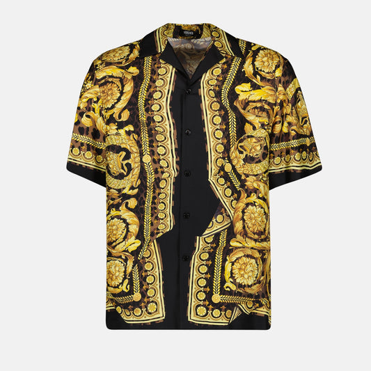 Wild Barocco, silk shirt, Versace shirt, luxury fashion, designer clothing