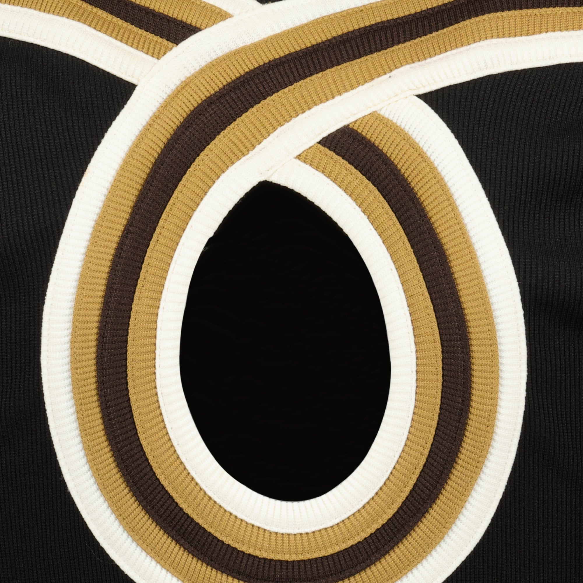 Bilde av svart bånd treningsjakke av Christopher Esber for kvinner - Sesong Vår-Sommer 2026 - Detalj 2