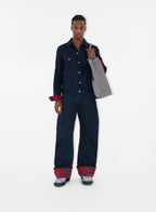 Burberry, EKD Cavalier, canvas tote bag, luxury accessories, high-end fashion