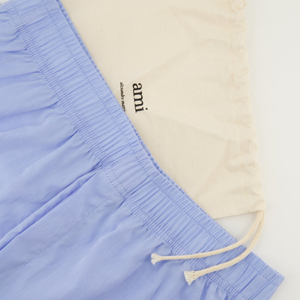 Ami de Coeur hat, elastic band hat, cotton hat, blue hat, embroidered logo hat