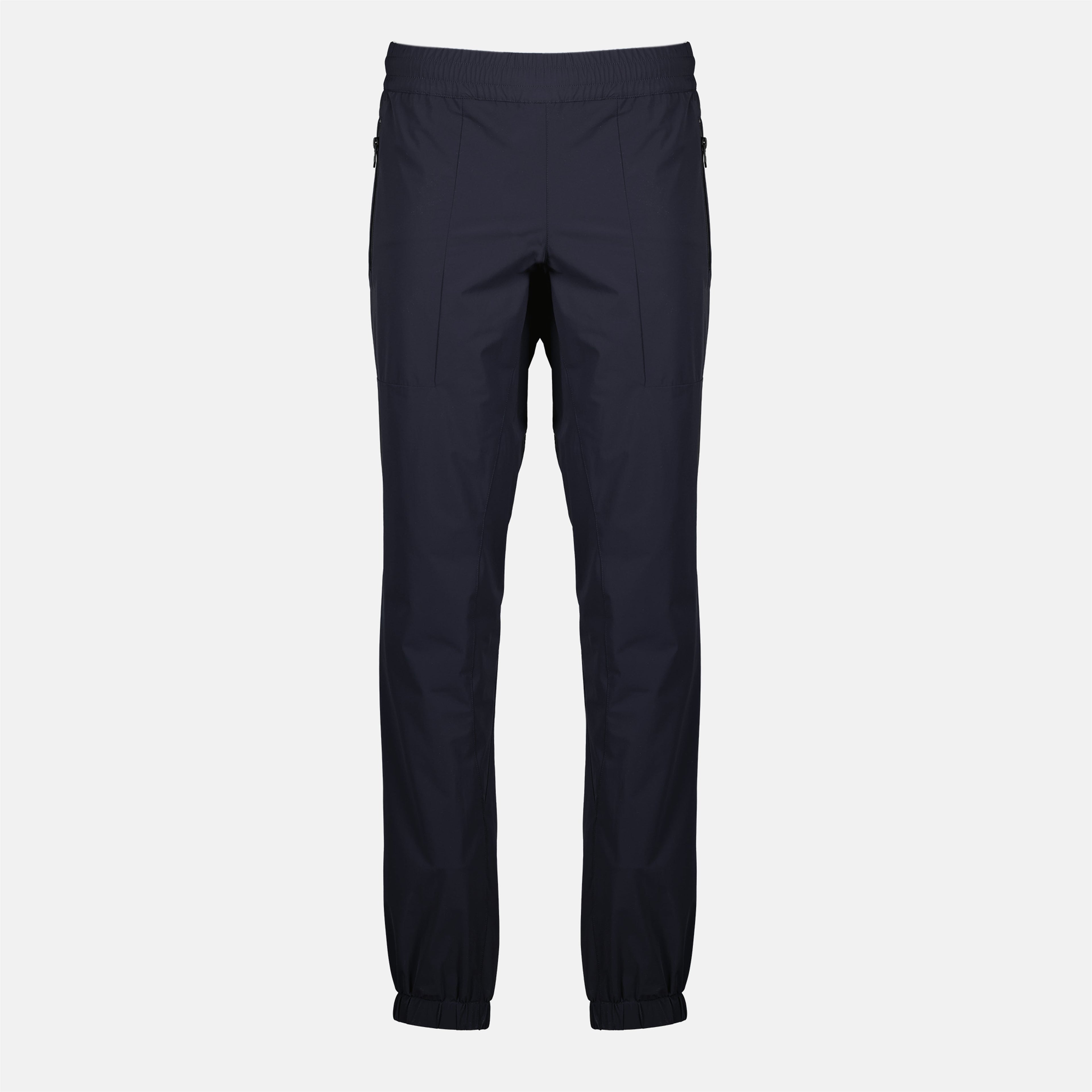 Diesel pants, P-Ardo, straight cut trousers, nylon pants, navy blue trousers