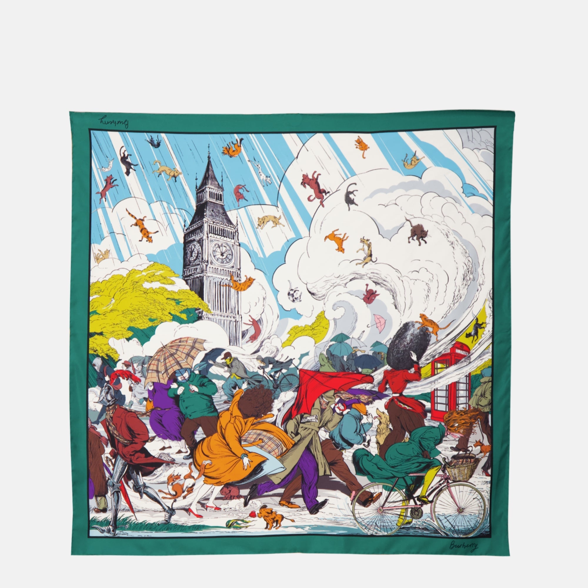 Foulard Raining Cats & Dogs