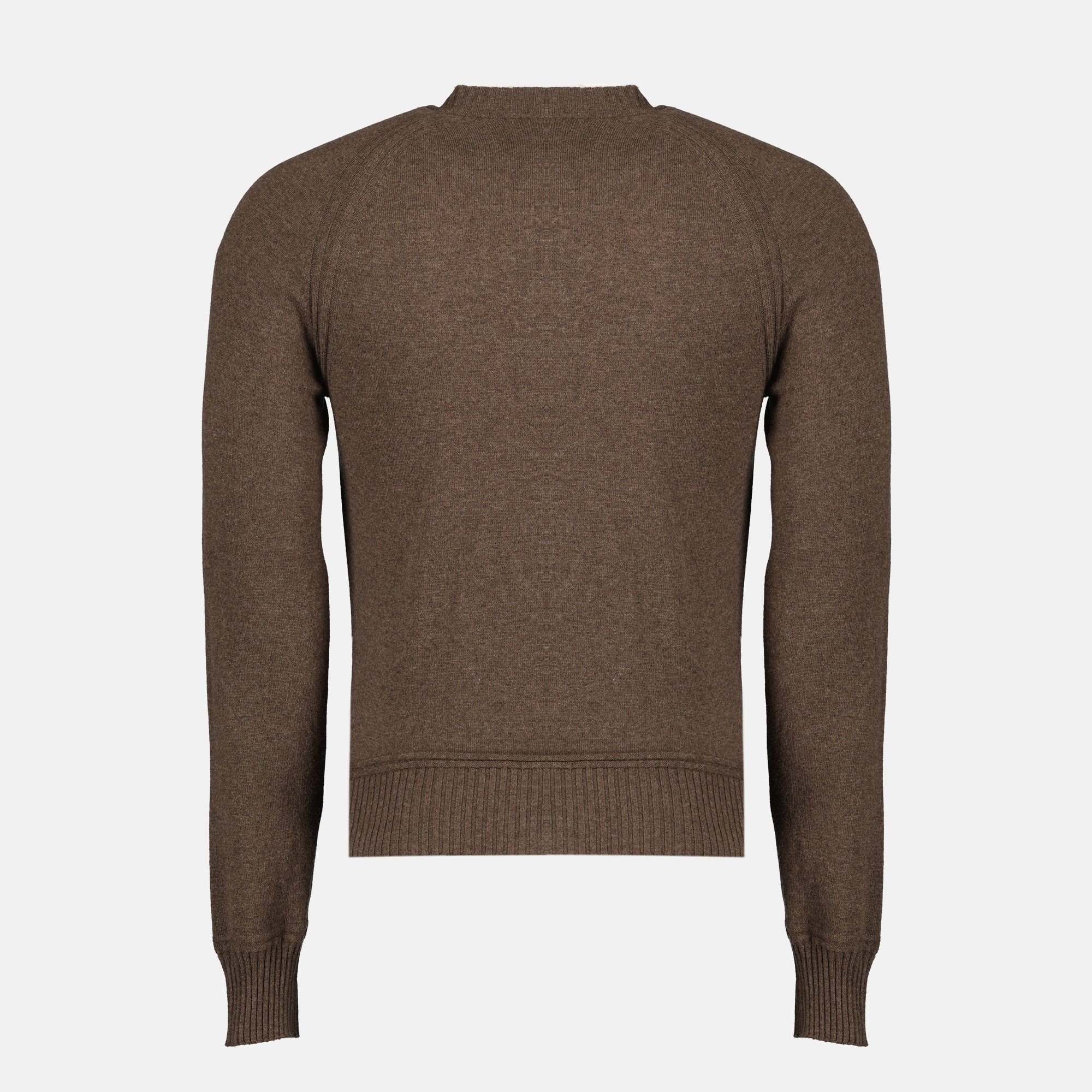 K-Way, black wool sweater, autumn-winter fashion, cashmere blend, men's knitwear
