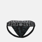 Barocco suspensoir, Versace suspensoir, men's underwear, premium suspensoir, designer men's underwear