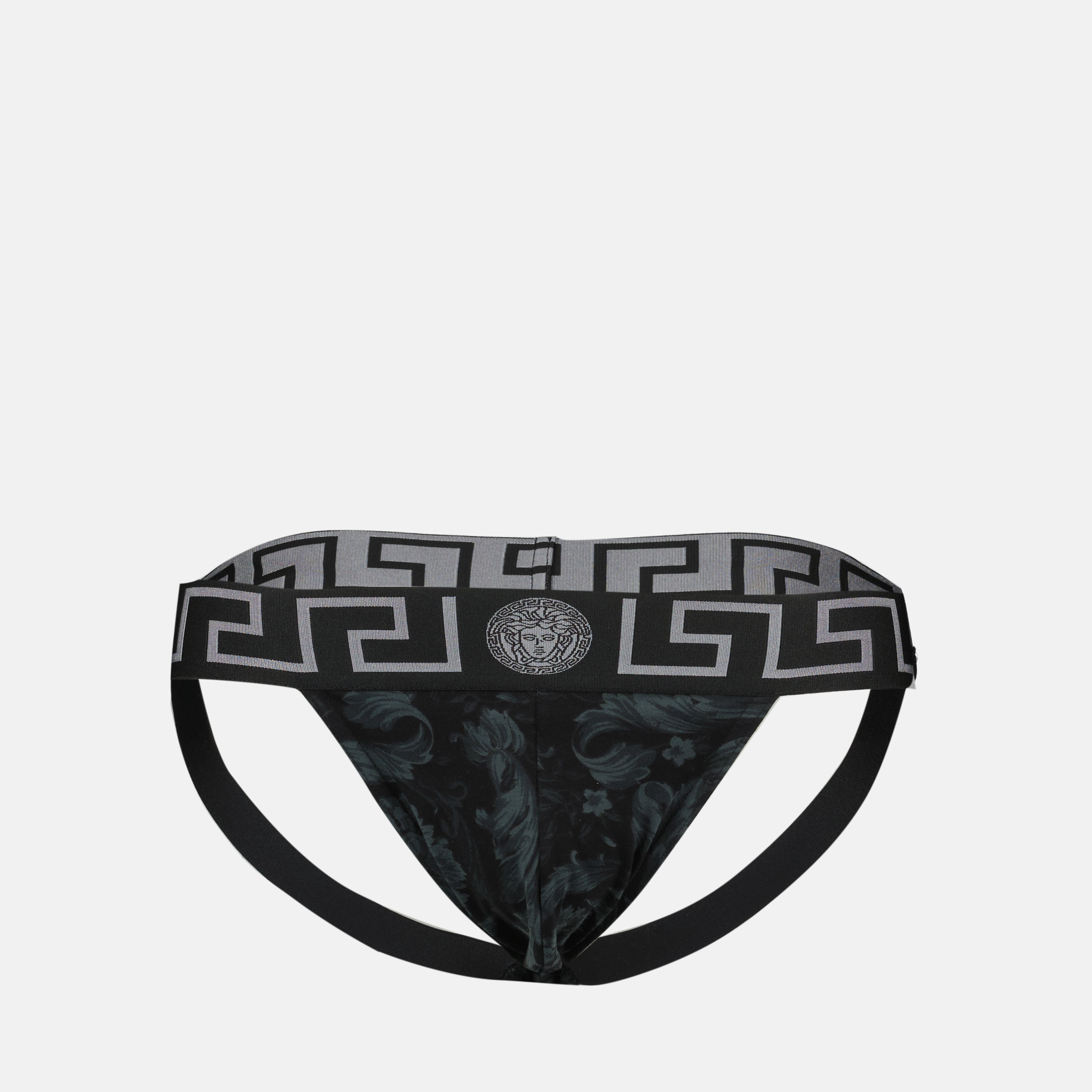 Barocco suspensoir, Versace suspensoir, men's underwear, premium suspensoir, designer men's underwear