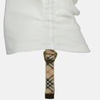 ホワイトコットンタンクトップ