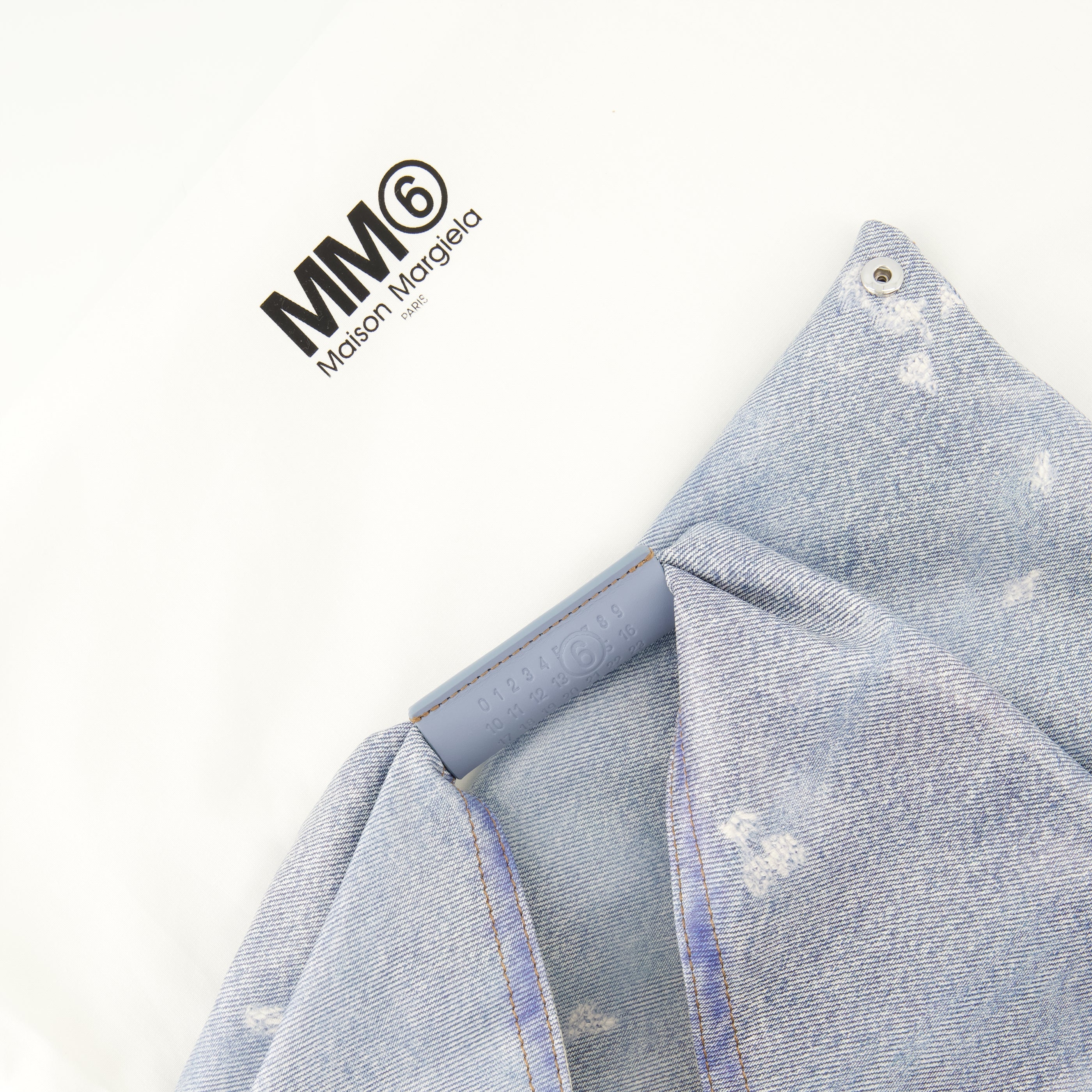 Japanese Denim Effect Bag - Mm6 - Women | WE IN STYLE
