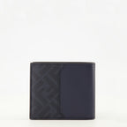Image of FF Squared Wallet by Fendi for Men - Season Spring-Summer 2026 - Back View