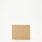 Imagen del porta tarjetas Vlogo de Valentino Garavani para mujeres - Temporada Otoño-Invierno 2025 - Vista Frontal