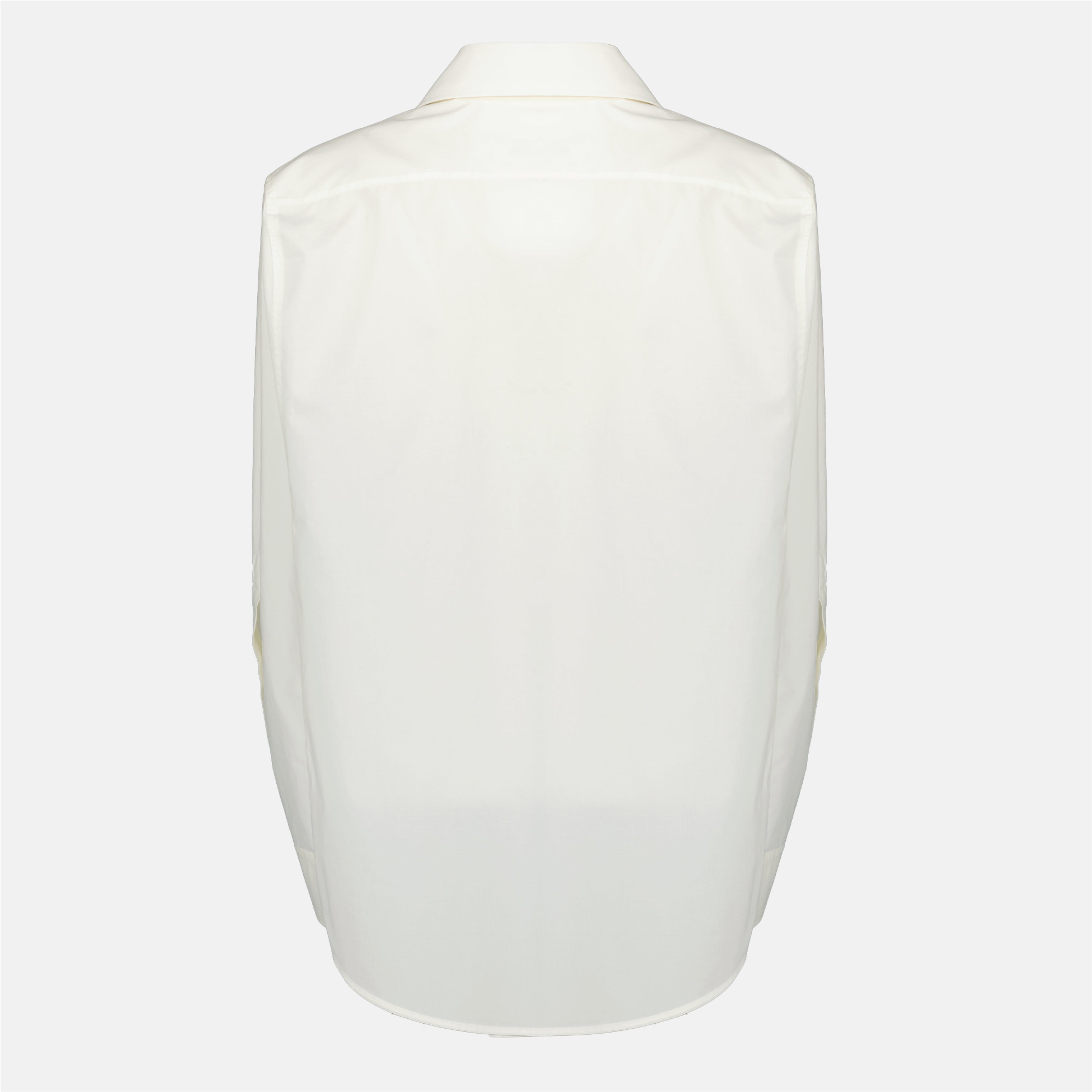 Chemise sans manches en popeline