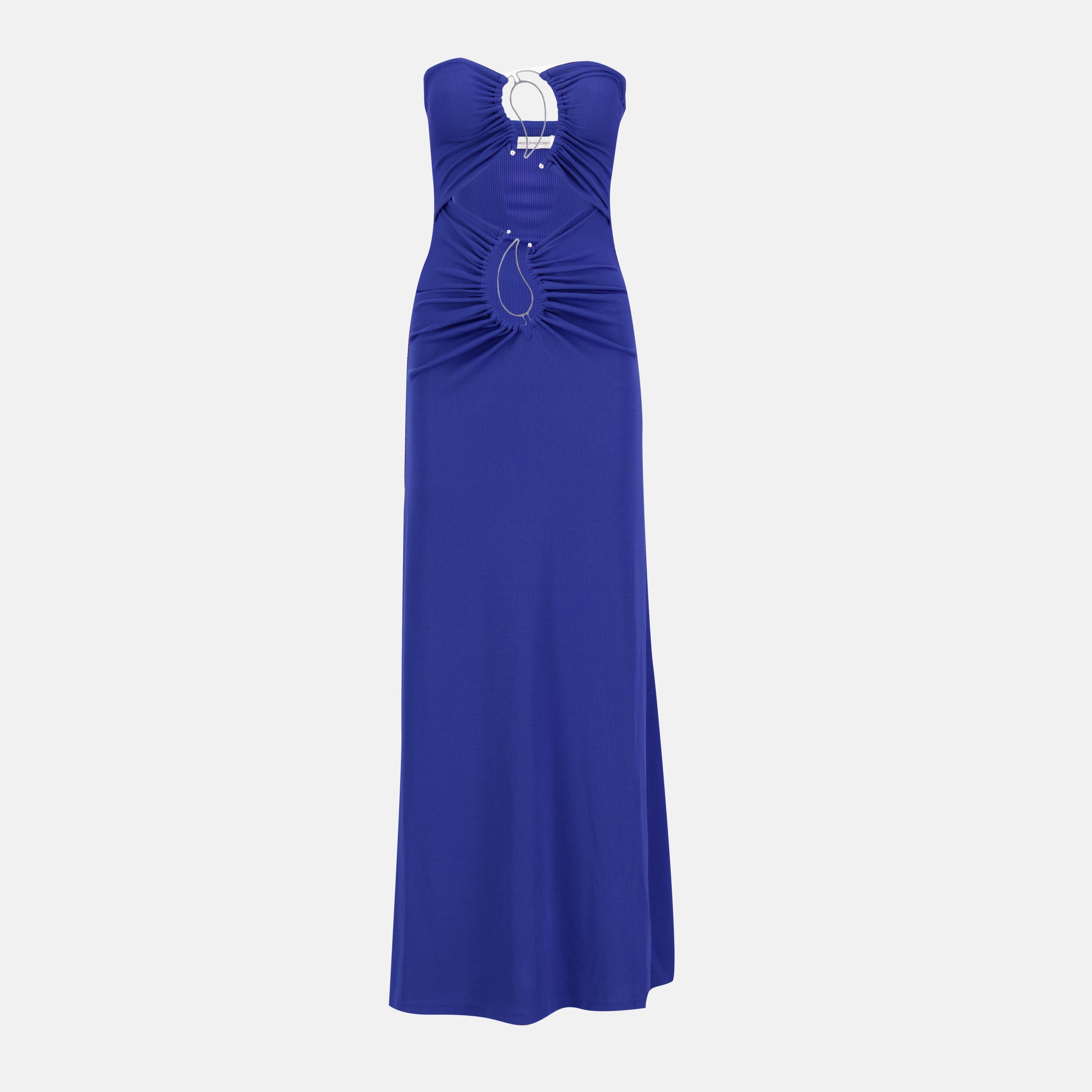 Blue Paisley Printed Dress - Christopher Esber | WE IN STYLE Blue Paisley Printed Dress - Christopher Esber | WE IN STYLE