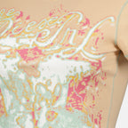 Image of top t-brenda rose by Diesel for Women - Season Spring-Summer 2026 - Detail View 1