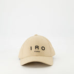 beige cap, Greb cap, Iro accessories, cotton cap, stylish headwear