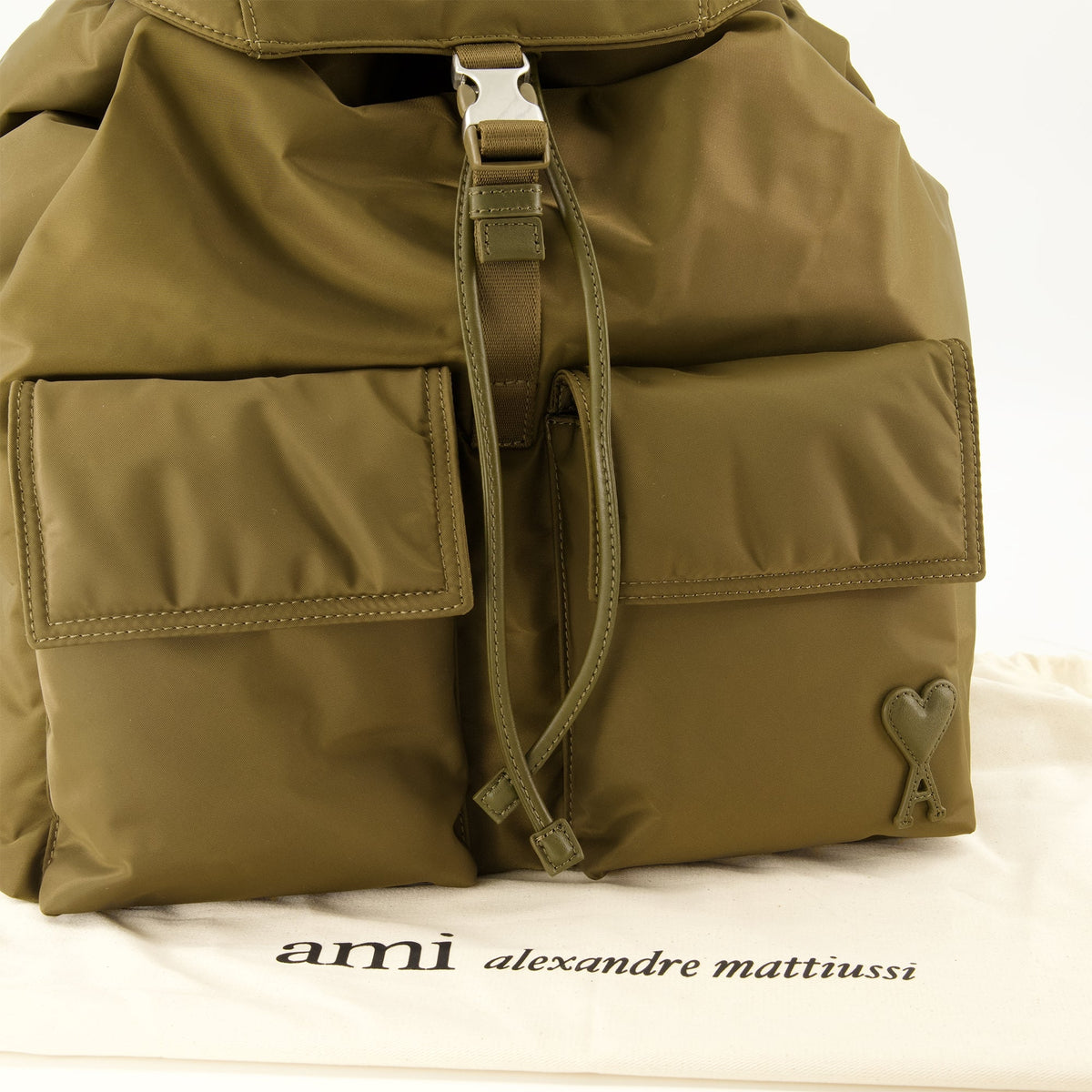 Zaino Marcel in nylon con chiusura a coulisse