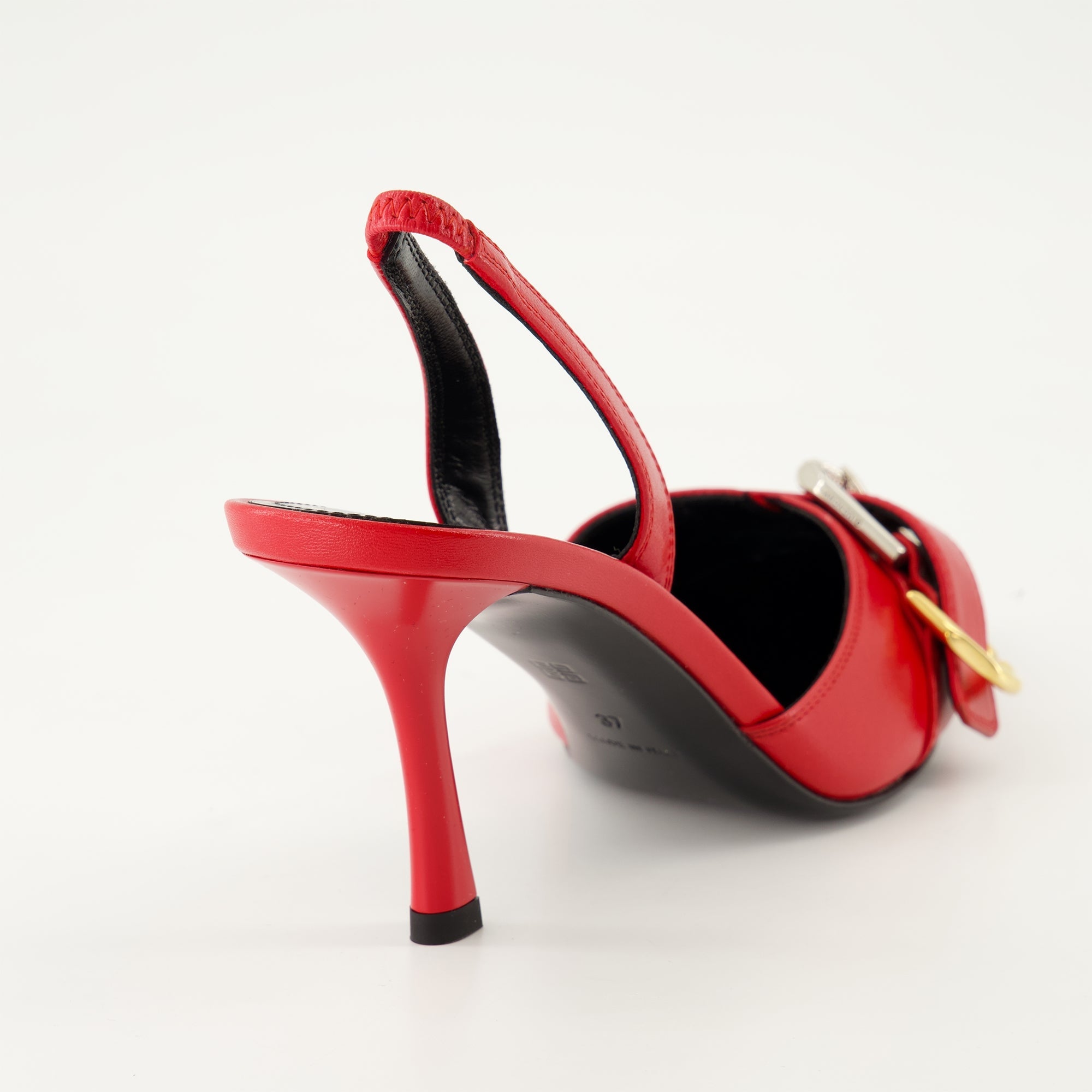 red leather pumps, Givenchy footwear, stylish heels, luxury accessories, fall-winter collection