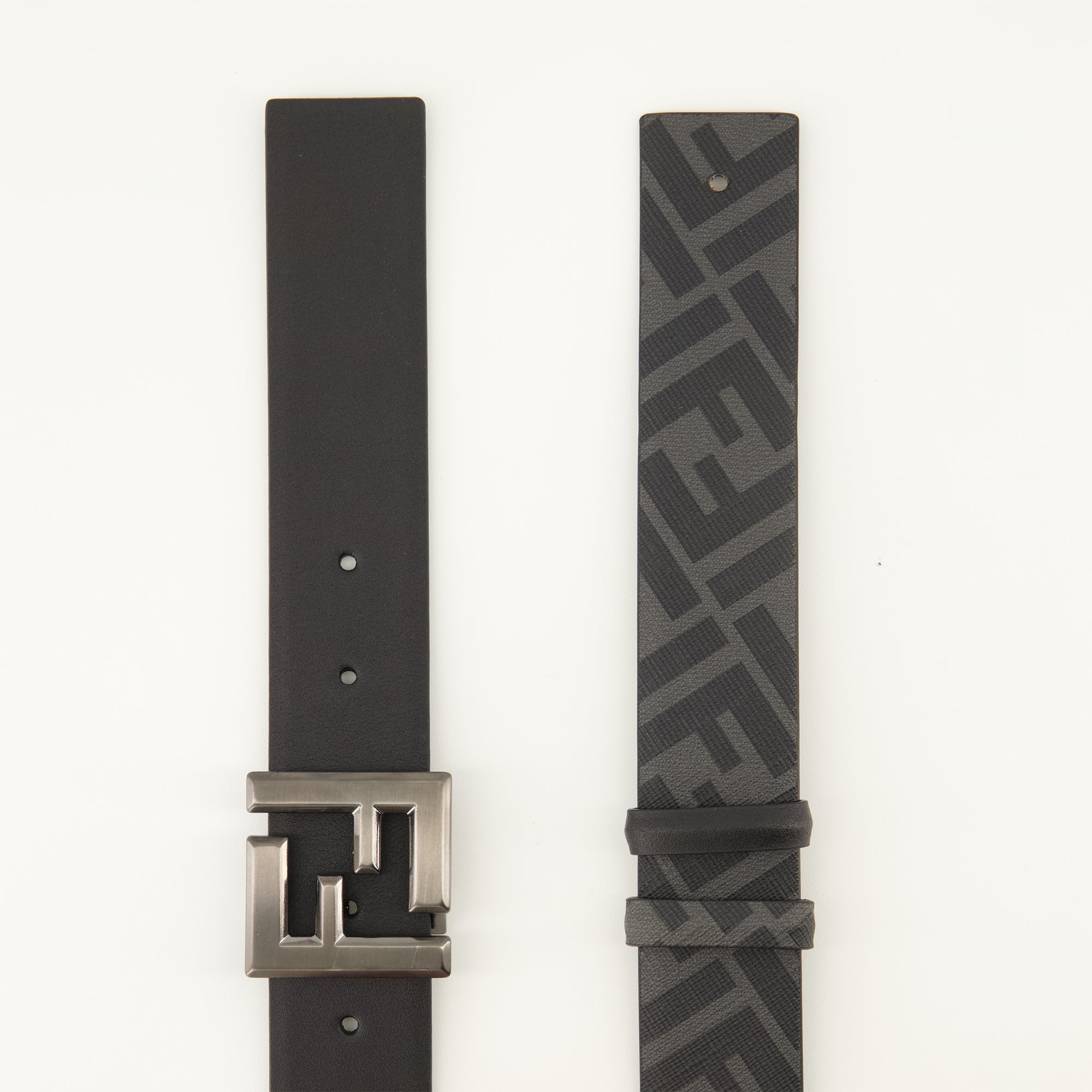 FF Squared Reversible Belt - Fendi - Men | WE IN STYLE