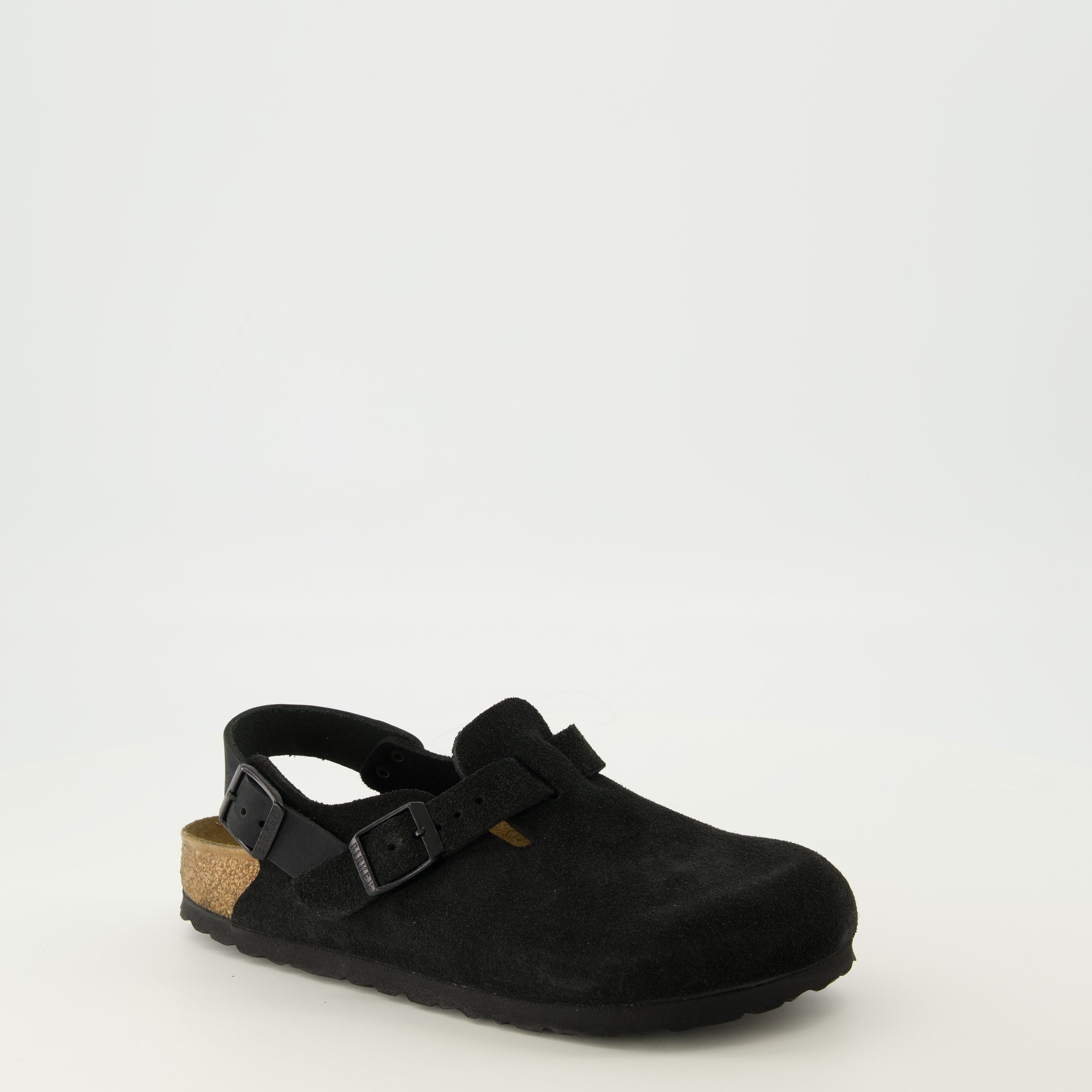 Tokio Black Suede Mules - Birkenstock - Women | WE IN STYLE