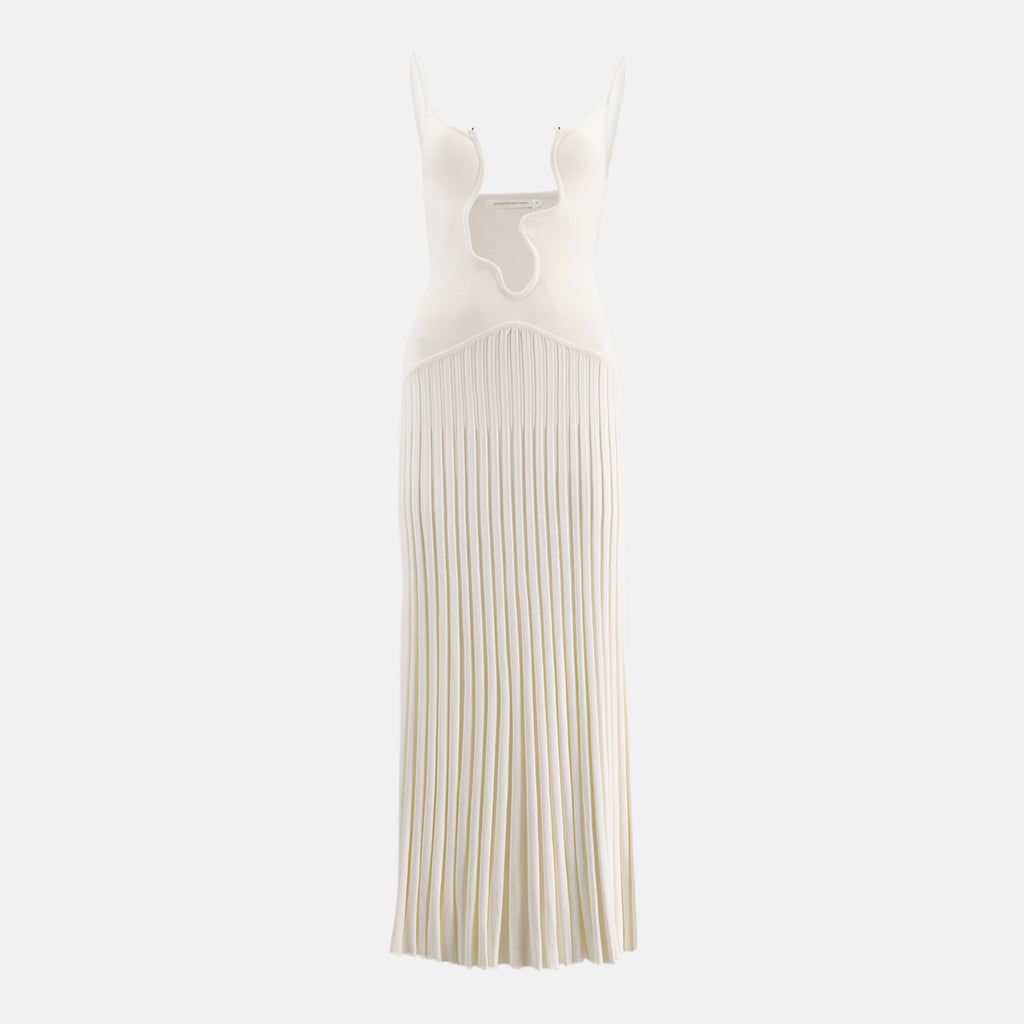 Image of Salacia Dress by Christopher Esber for Women - Season Spring-Summer 2026 - Front View