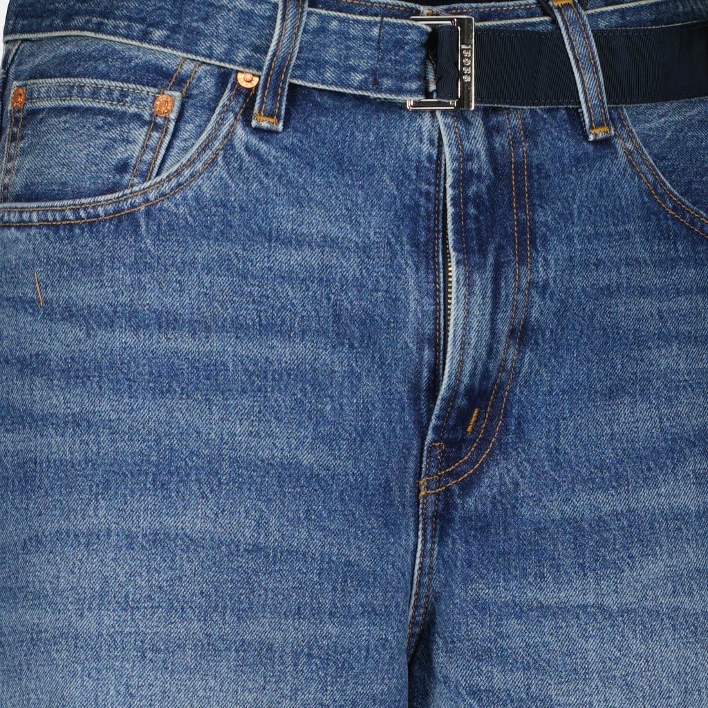 Large Denim Bag, Sacai x Levi's, Denim Accessories, Contemporary Design, Autumn-Winter Collection