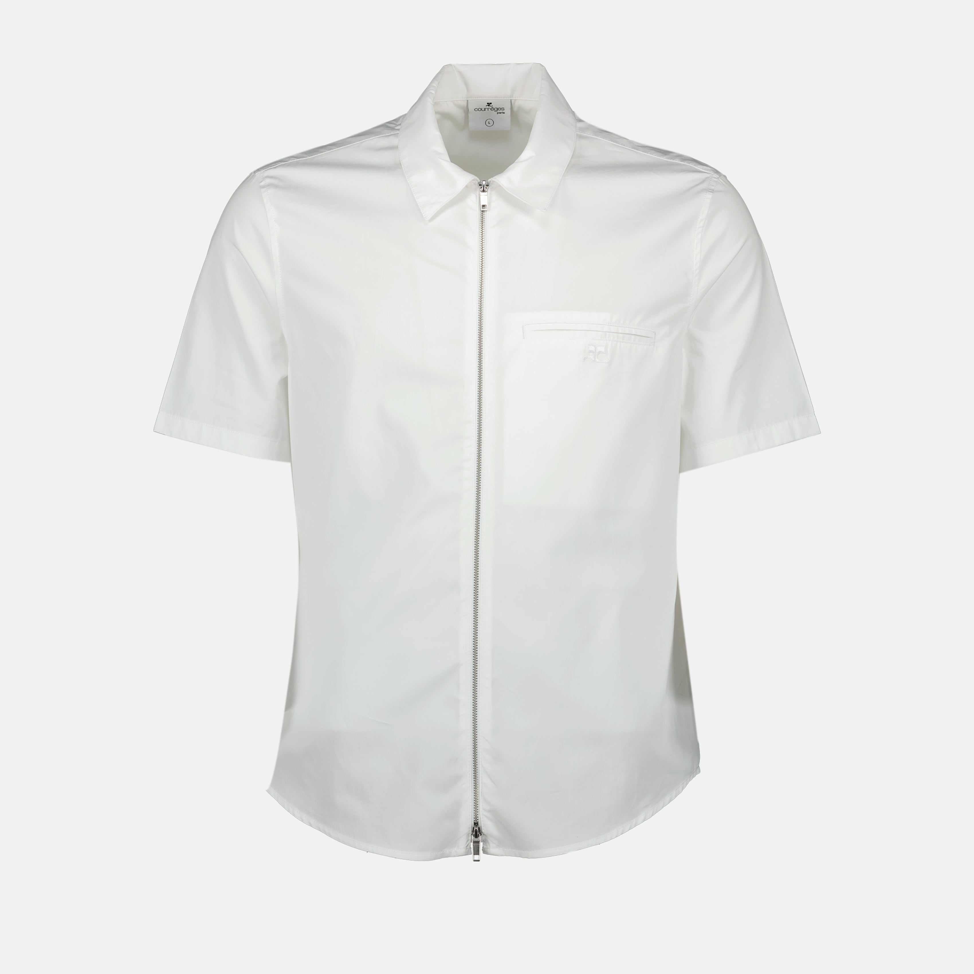 Short Sleeve Zip Shirt