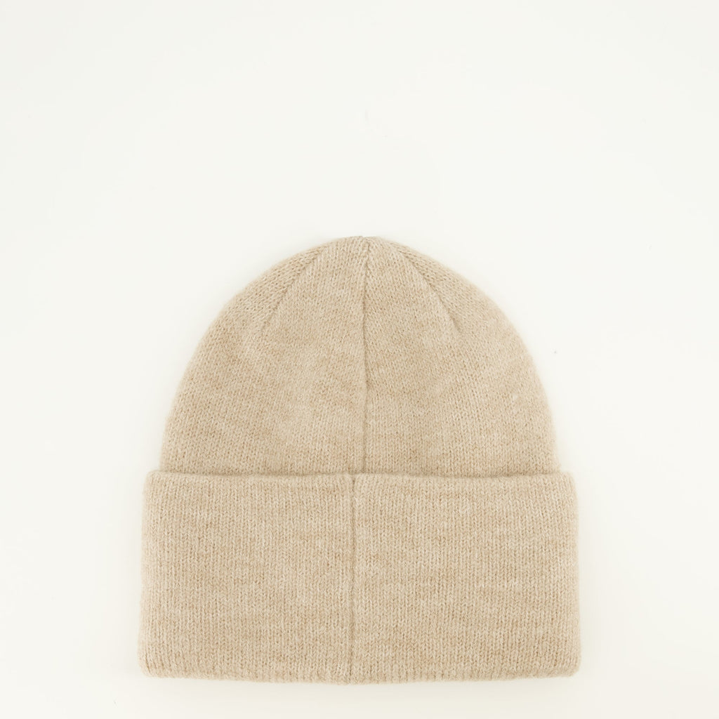 Fuzzy Beanie Beige