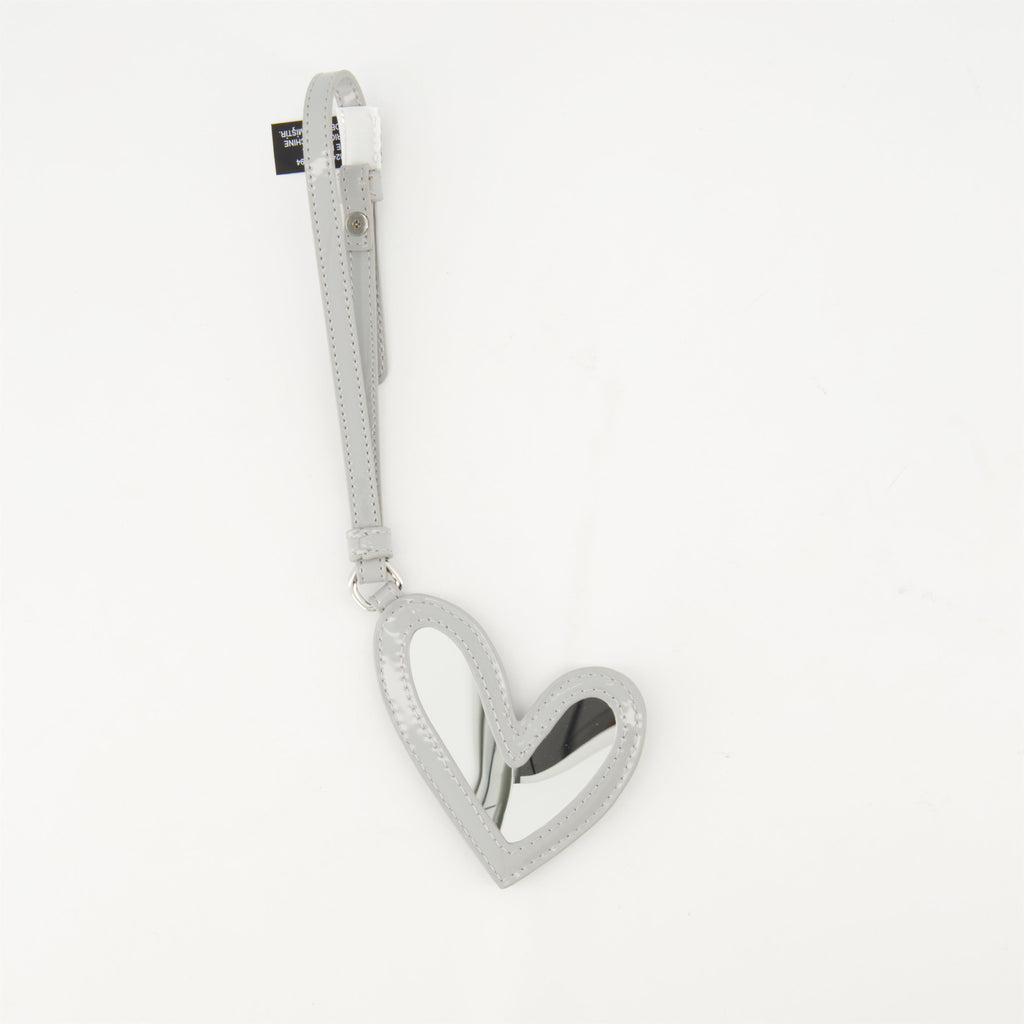 Diesel keychain, grey keychain, heart keychain, Play Mirror keychain, women’s accessories