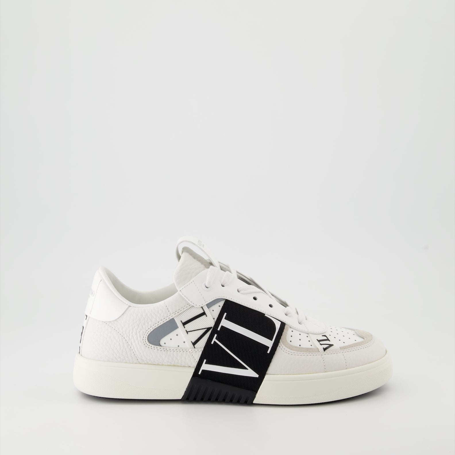 VLTN sneakers, Valentino Garavani, white leather sneakers, luxury ready-to-wear, designer shoes