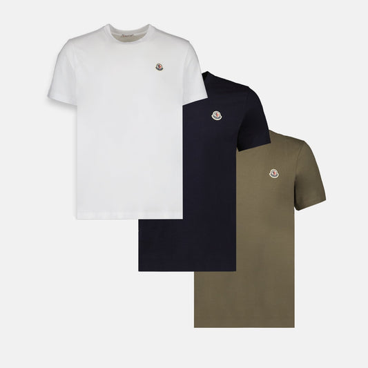 cotton t-shirts, Moncler t-shirts, logo tee, essential t-shirts, classic style tops