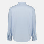 Chemise en coton bleue