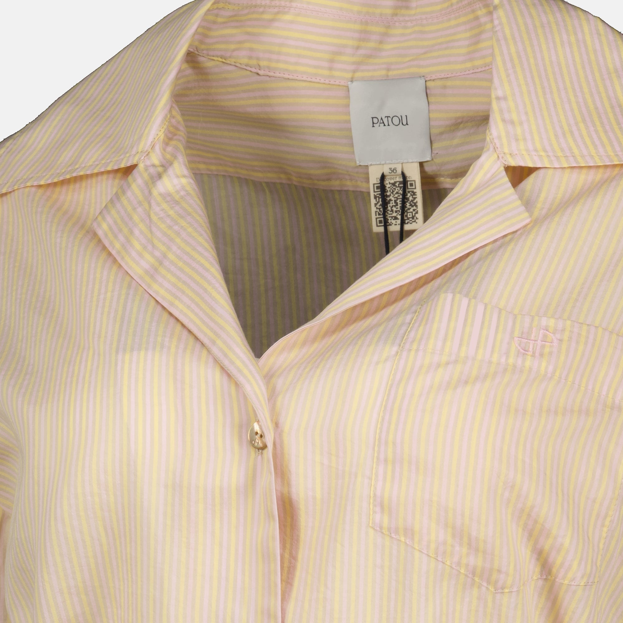 Camicia Annodata in Seta Beige