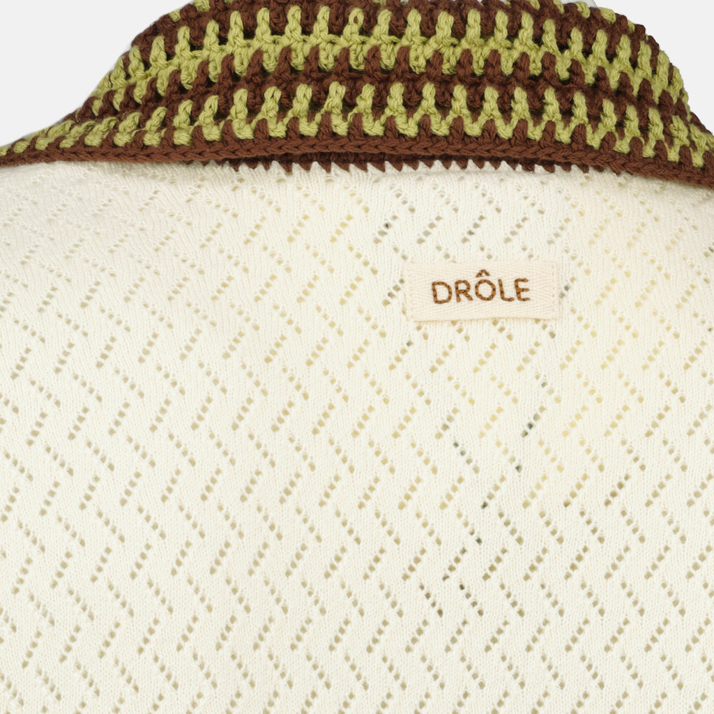 D-Miroir Beige Polo - Droite de Monsieur