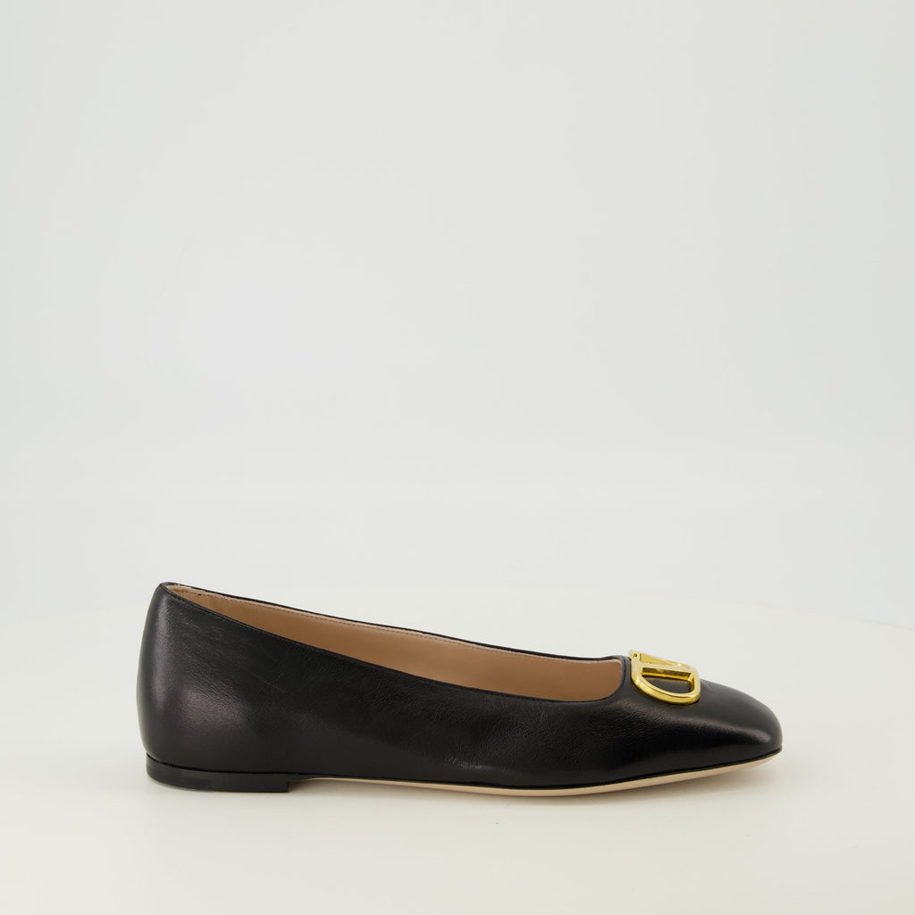 Ballerine VLogo Noire