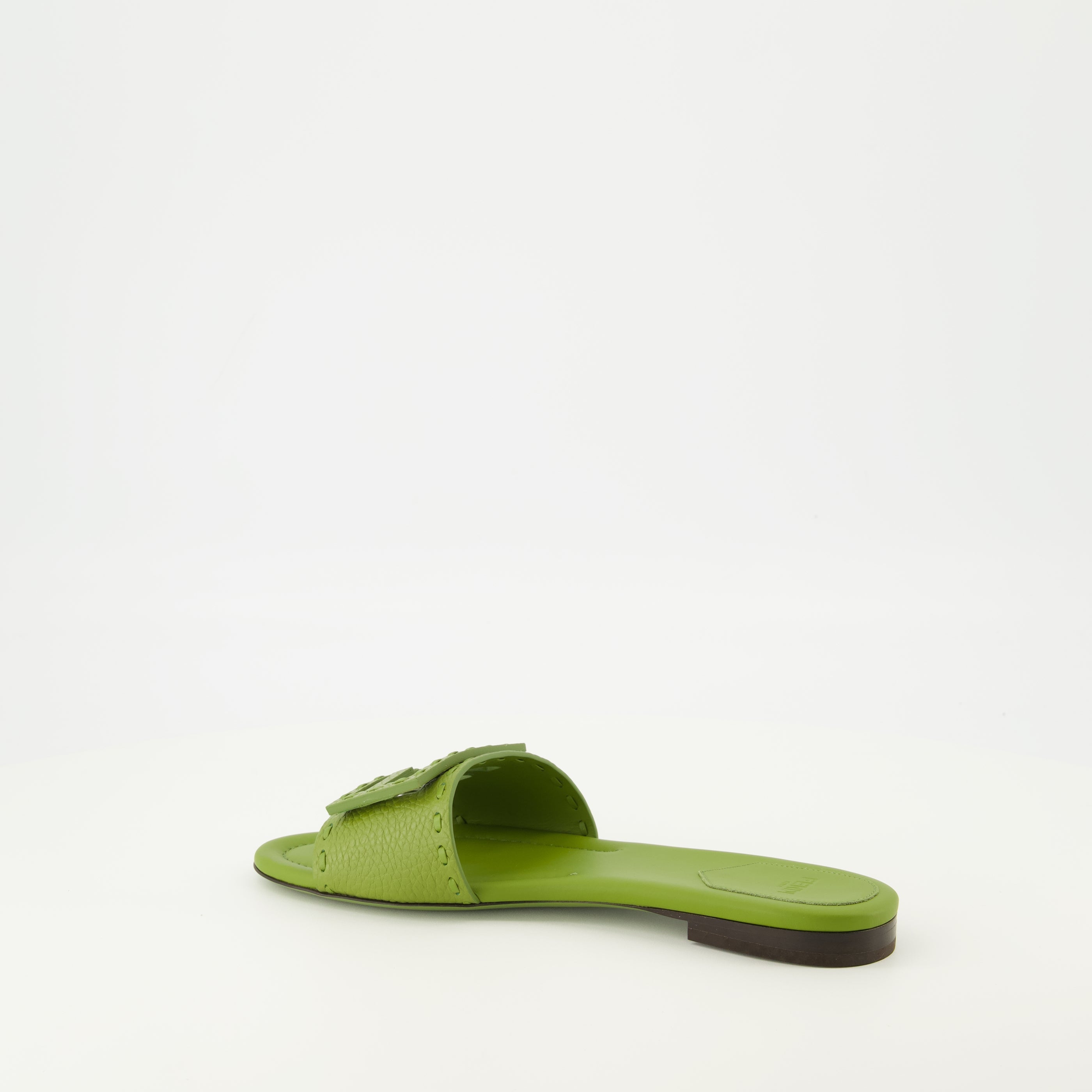 Baguette Green Mules