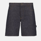 Immagine dei pantaloni corti Hammer Twill di Courrèges per Uomo - Stagione Primavera-Estate 2025 - Vista Frontale