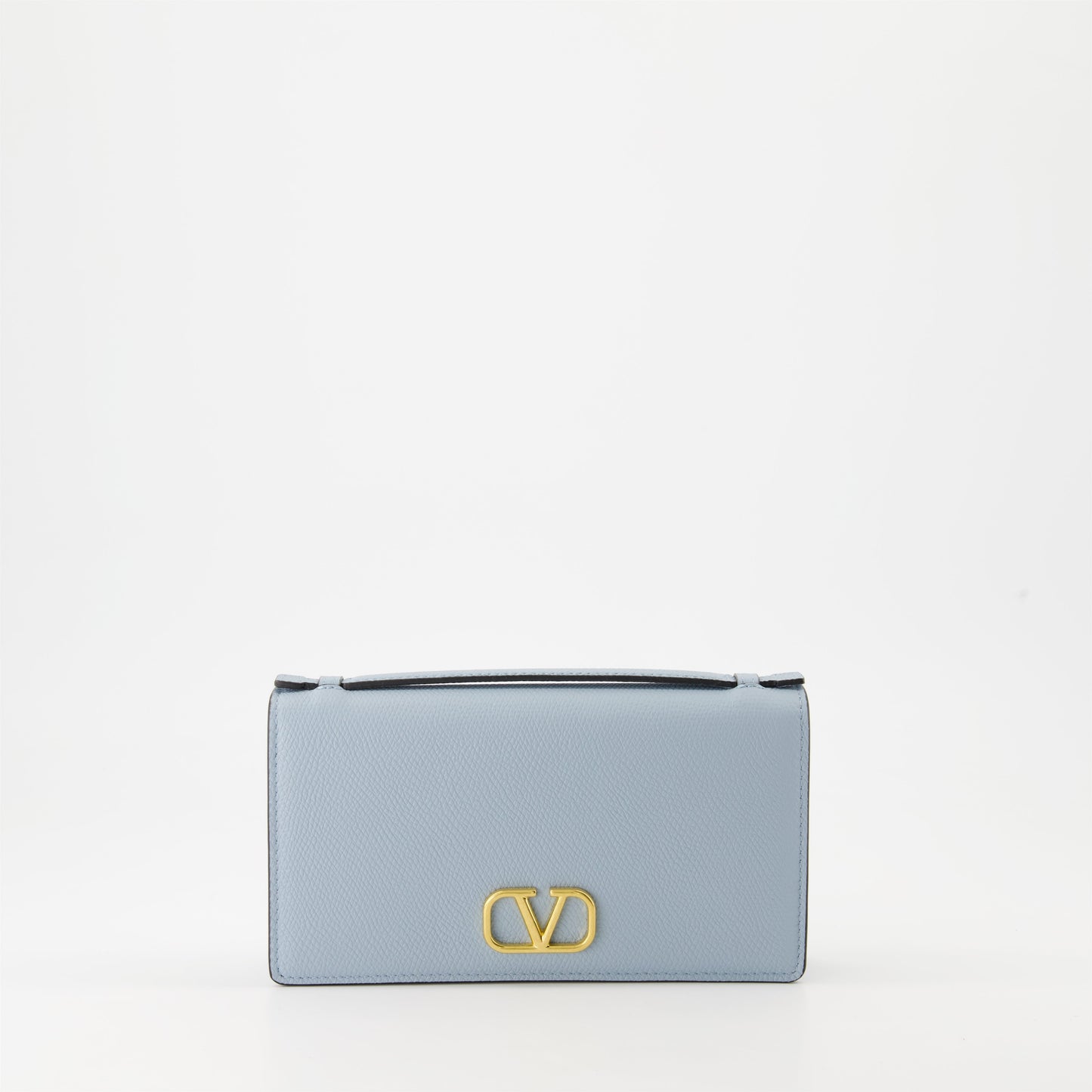 VLogo wallet, leather wallet, chain wallet, Valentino Garavani, luxury wallet