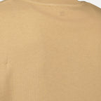 Bild eines braunen Baumwoll-T-Shirts von Ami PARIS für Unisex - Saison Herbst-Winter 2025 - Produktdetailansicht 3