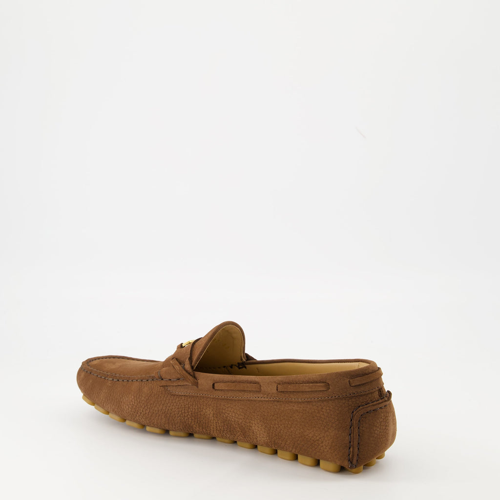 Driver Fastaway Moccasins, Valentino Garavani, men's footwear, leather moccasins, luxury shoes