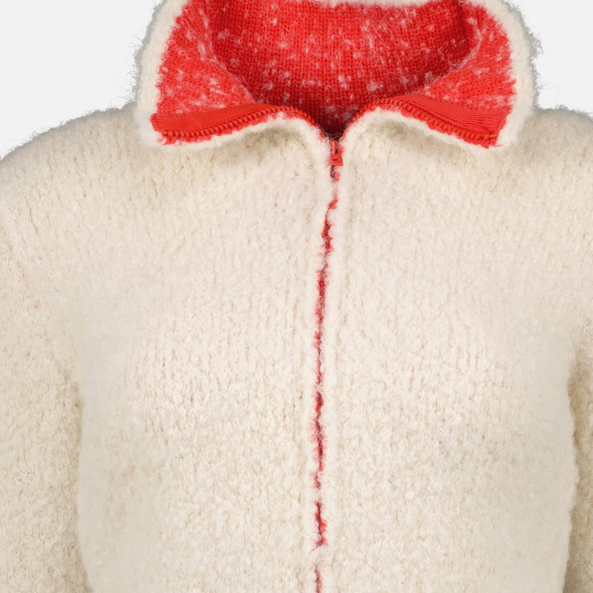 Diesel jacket, M-Eleonore zip jacket, wool alpaca blend, women's jacket, luxury outerwear