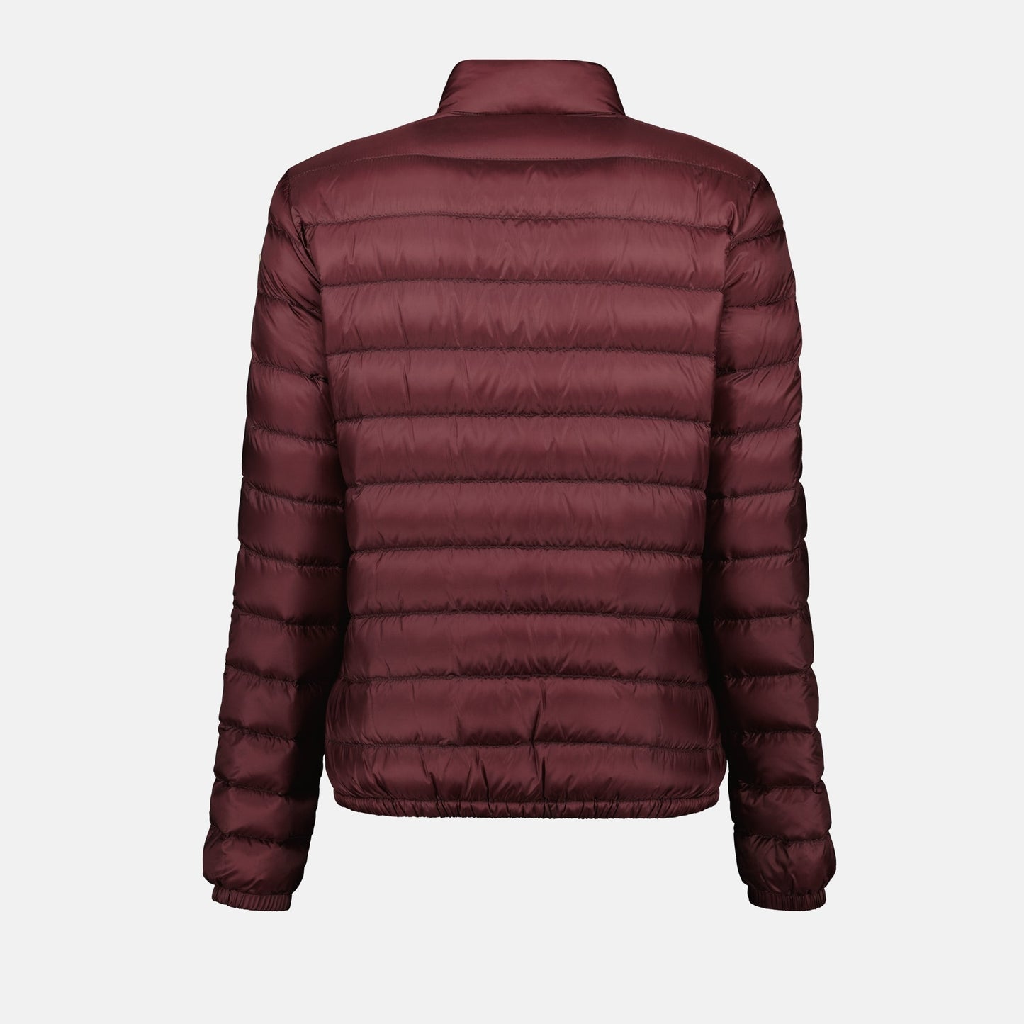 Moncler jacket, quilted jacket, high collar, zip closure, Fall-Winter fashion