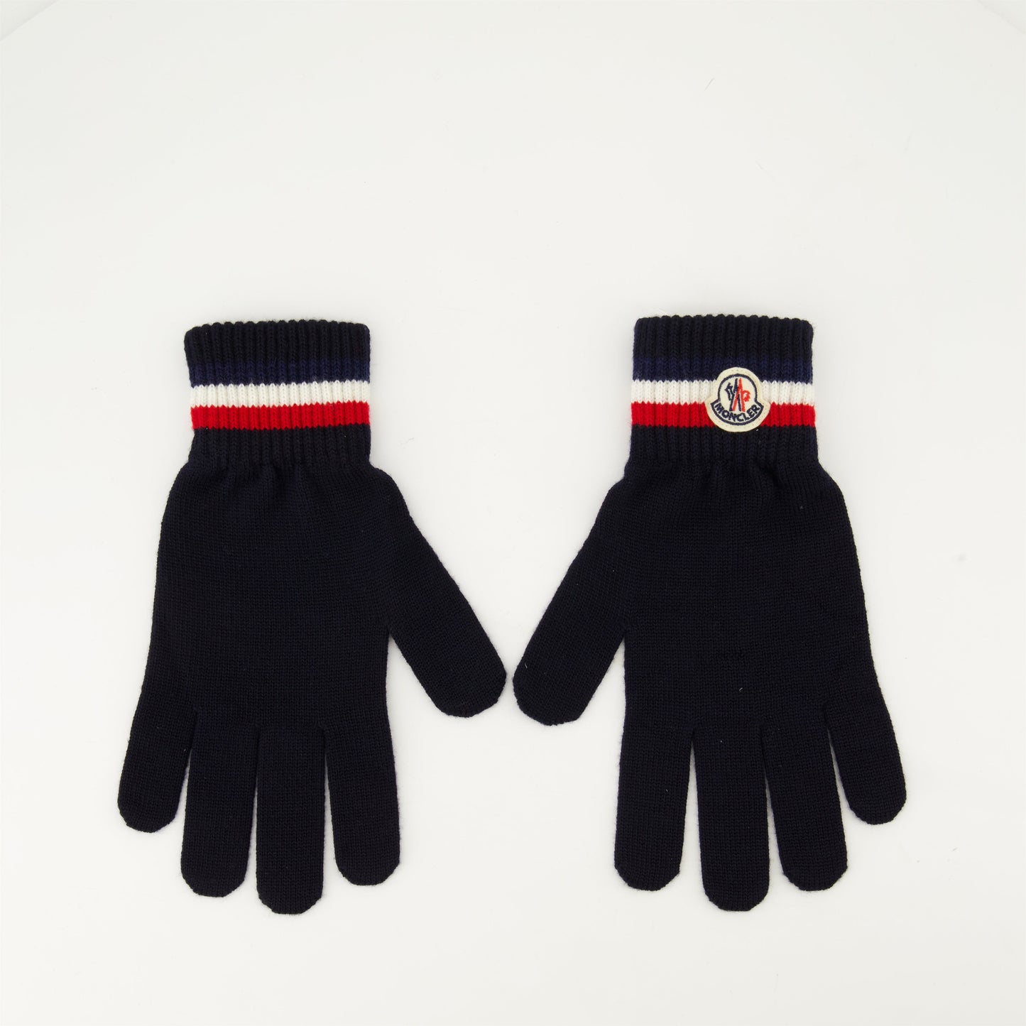 woolen gloves, navy blue gloves, Autumn-Winter collection, premium quality wool, luxury accessory