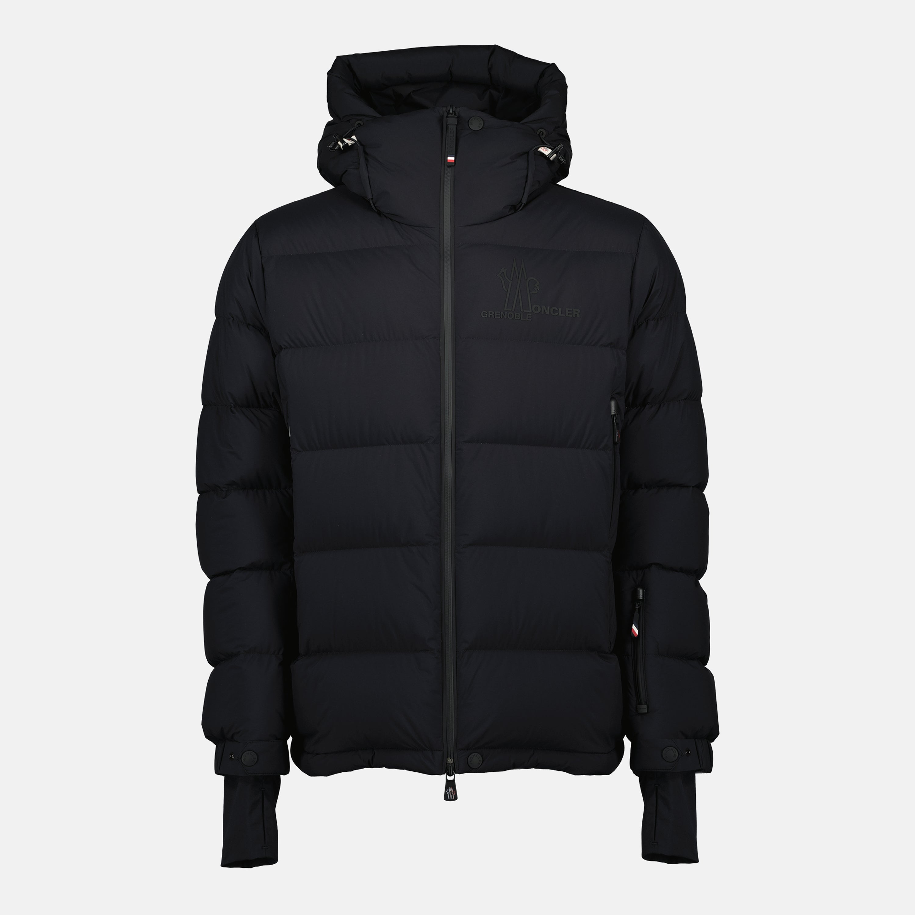 Moncler Grenoble, down jacket, winter outerwear, functional fashion, nylon jacket